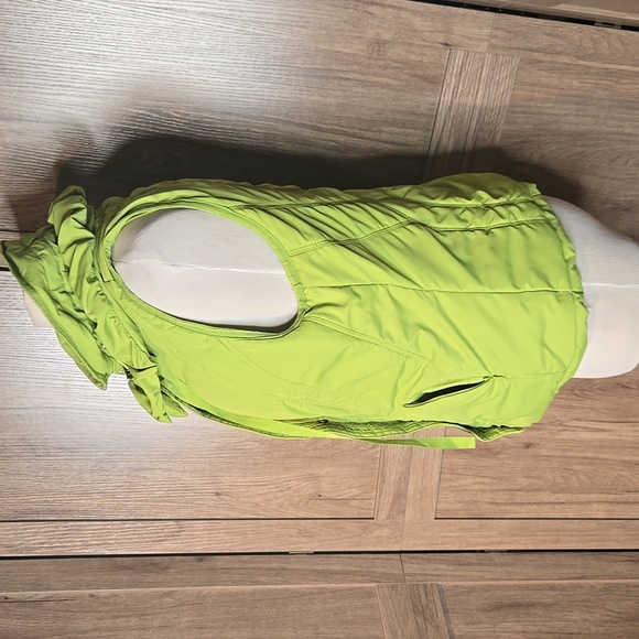 Luii Bright Green Puffer Vest - Picture 5 of 12